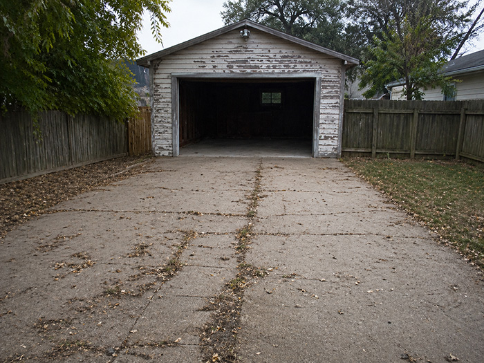 After junk removal clean garage